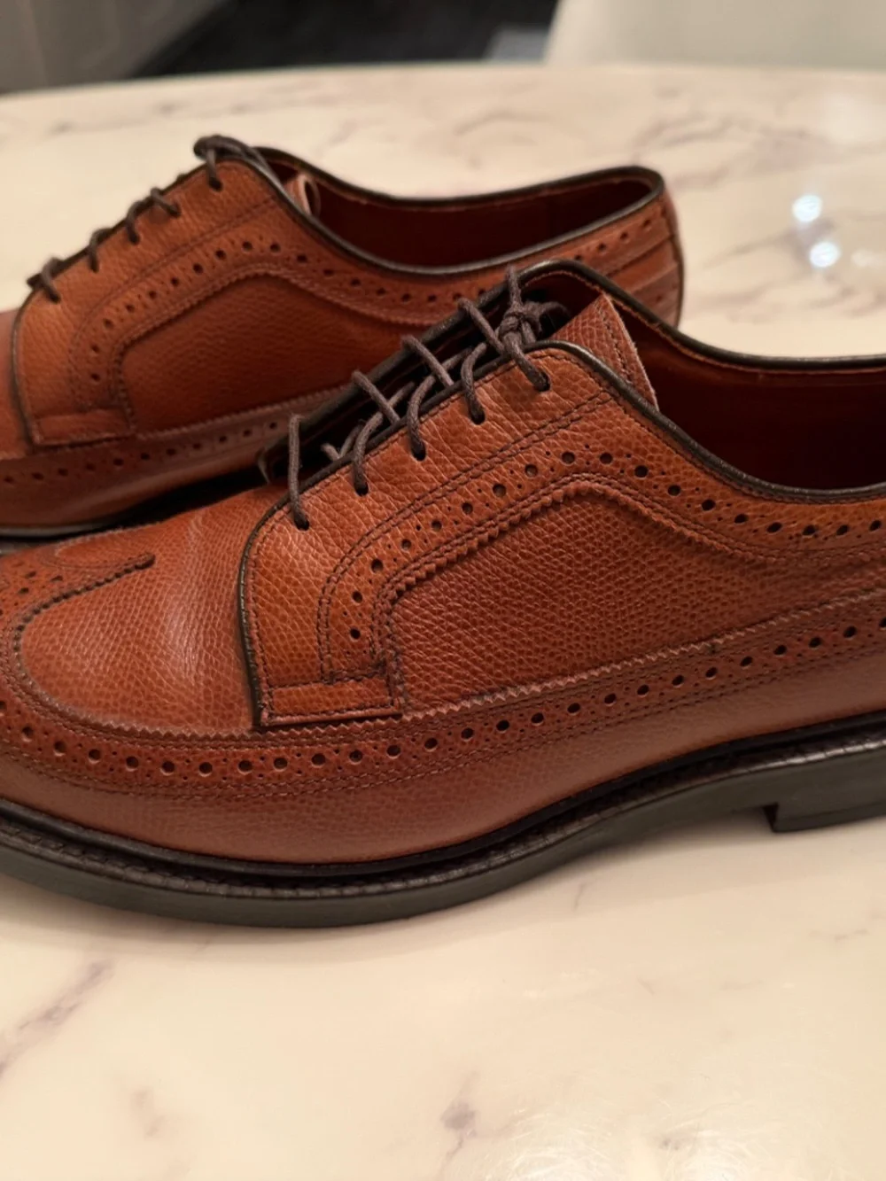 Allen Edmonds MacNeil Wingtip Oxfords, Size 9D